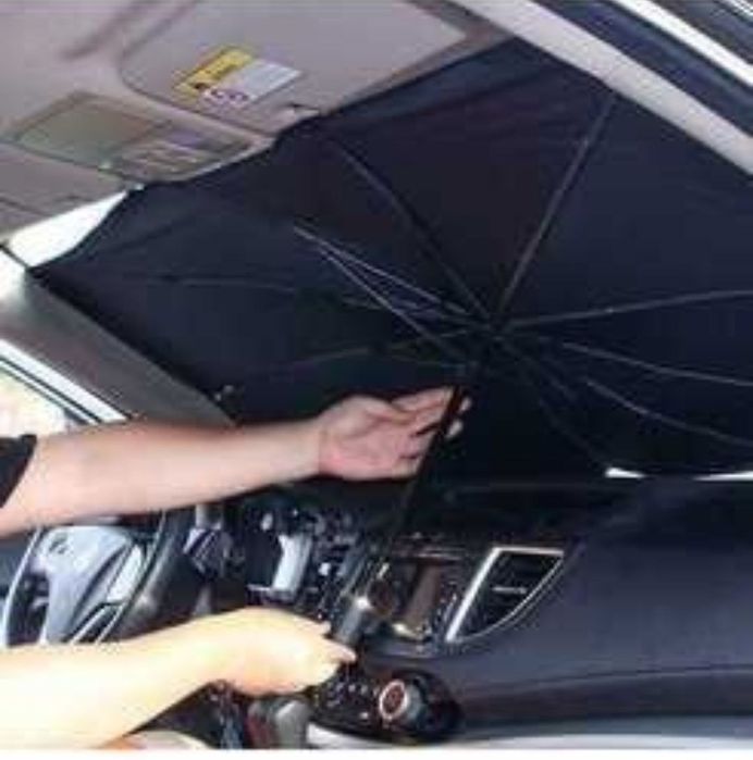 Зонт светоотражающая шторка на лобовое стекло