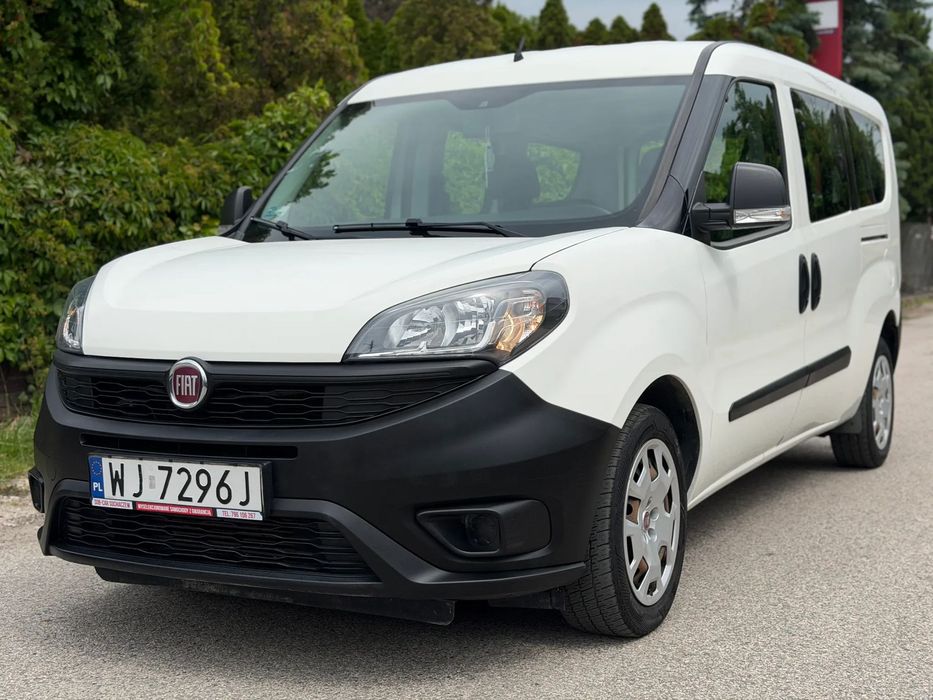 Fiat Doblo 1WŁ Salon PL FV23 L2 MAXI CarPlay AndroidAuto Dotyk Drzwi 2x