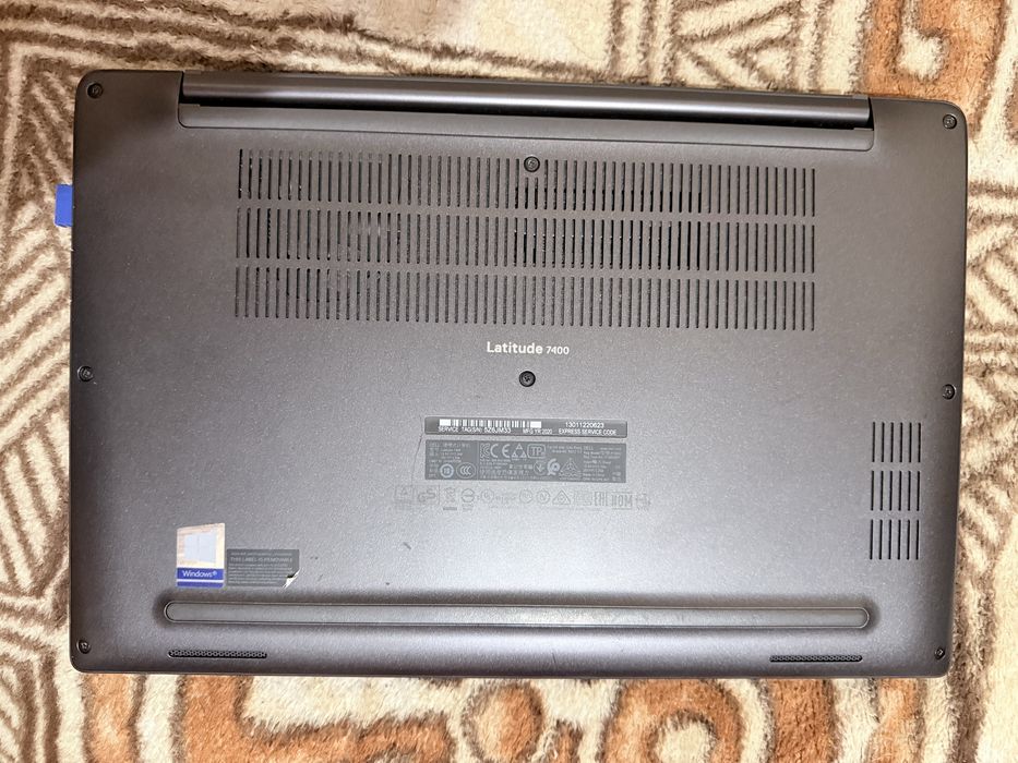 Ноутбук dell latitude 7400 терміново (нюанс по звуку)