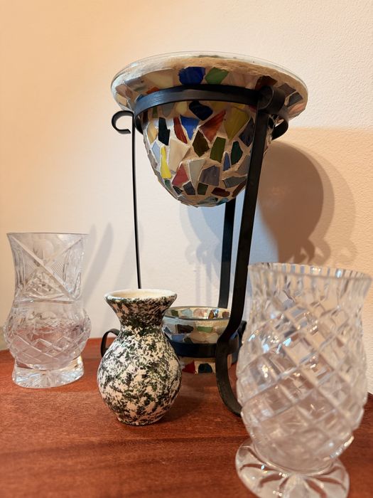 Zestaw ladnych dzbsnkow