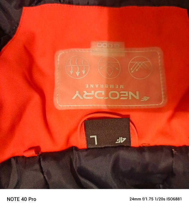 Kurtka narciarska 4F L damska zimowa membrana 8000