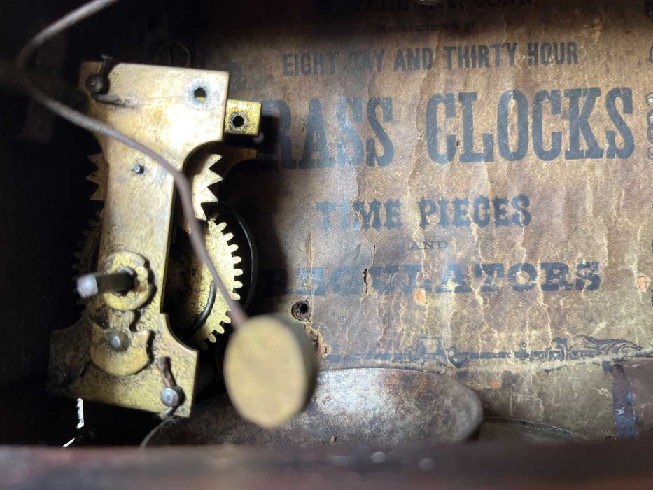 Relógio Antigo Waterbury Clock Co. – EUA