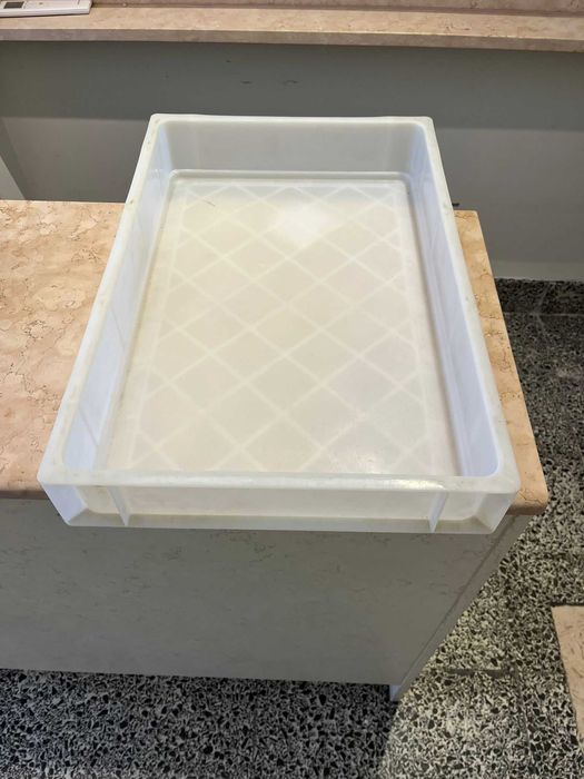 Lote de 15 caixas em plástico alimentar