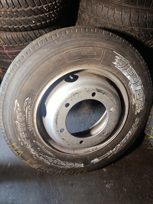 продам  диск  6*245 на запаску Mersedes Ategо та шини 215/75-17.5 пари, одинички