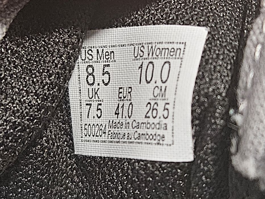 Buty męskie dziecięce rozmiar 41 VANS OFF THE WALL trampki stan bdb
