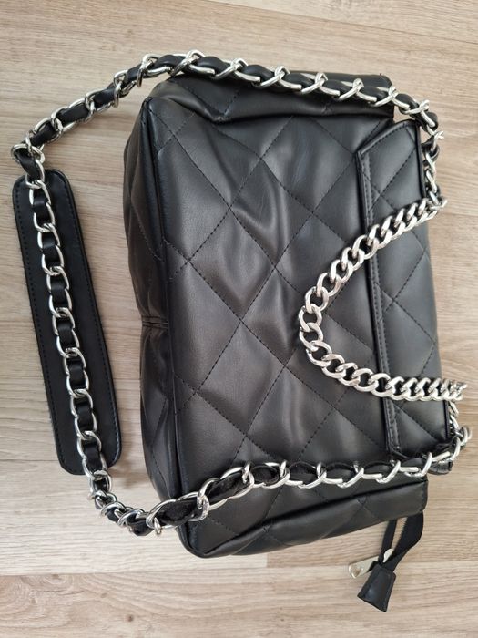 Сумка еко шкіра чорна