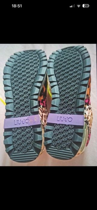 Nowe Sneakersy Liu Jo Maxi Wonder Pony Oryginalne neonowe kolory