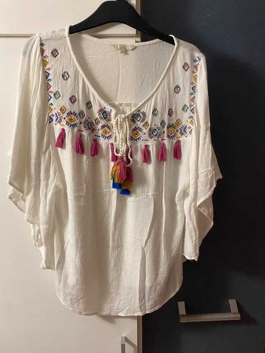 Letnia bluzka w stylu boho r. S/M