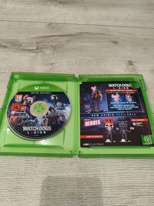 Gra Watchdogs Legion Xbox one S,X