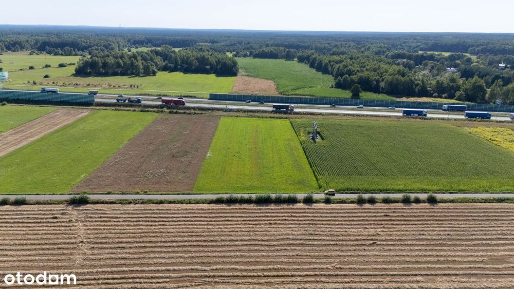 Działka przemysłowa Woźniki 6066m2