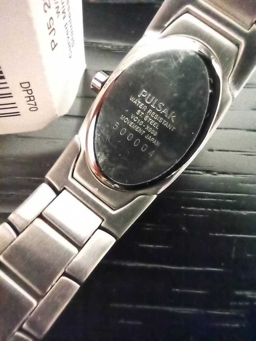 Relógio de Pulso (Pulsar PJ5 209, Novo e Original)