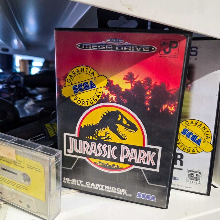 Jurassic Park – Sega Mega Drive – Edição Portugal – Caixa Original