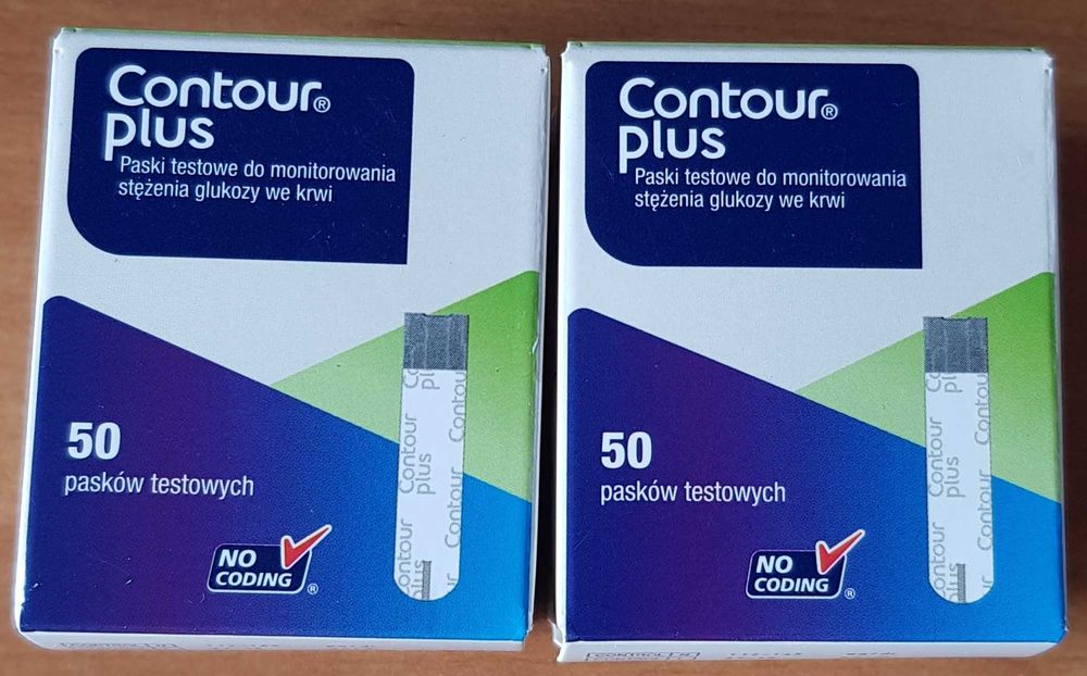 Paski Contour Plus 2 opakowania