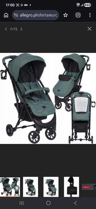 Wozek spacerowy euro cart