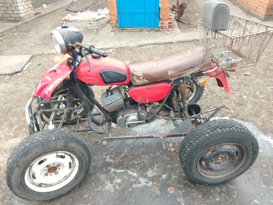 Продається саморобний квадроцикл