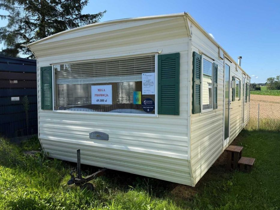 Domek holenderski angielski letniskowy W1486 CAMPLAS domki mobilne dom