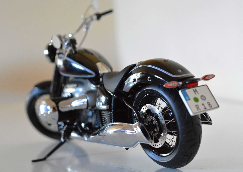 1/10 BMW ORIGINAL Motocicleta Miniatura (Novo) - Ed. Especial