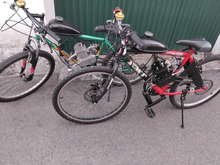 Bicicletas com motores novos  estrear
