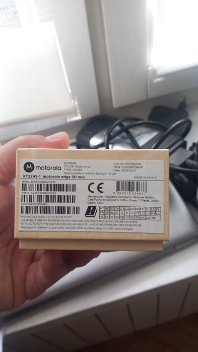 Motorola edge 30 NEO 8/128GB Black Onyx

Telefon mozna powiedziec ze n