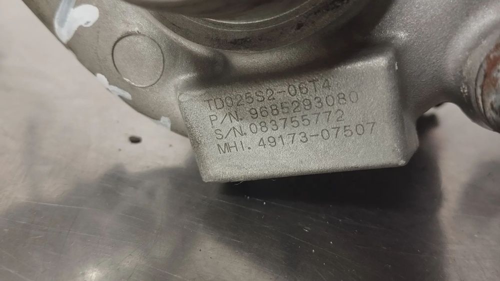 TURBO PEUGEOT / CITROEN / FORD / MAZDA 3 1.6HDI 1.6TDCI 90CV REF.