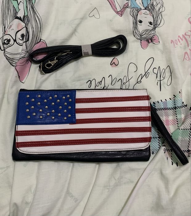 Клатч y2k америка винтаж