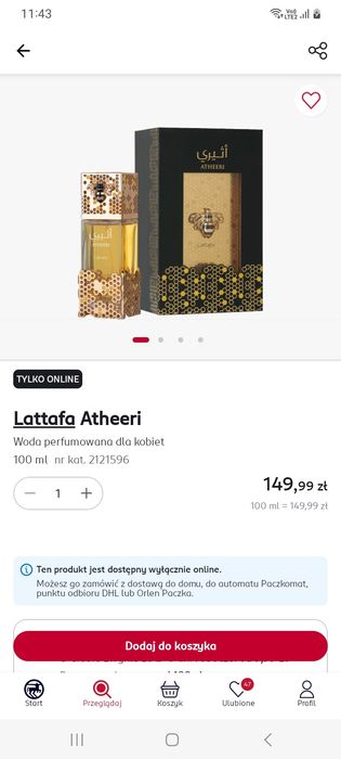Lataffa Atheeri osa pszczoła
