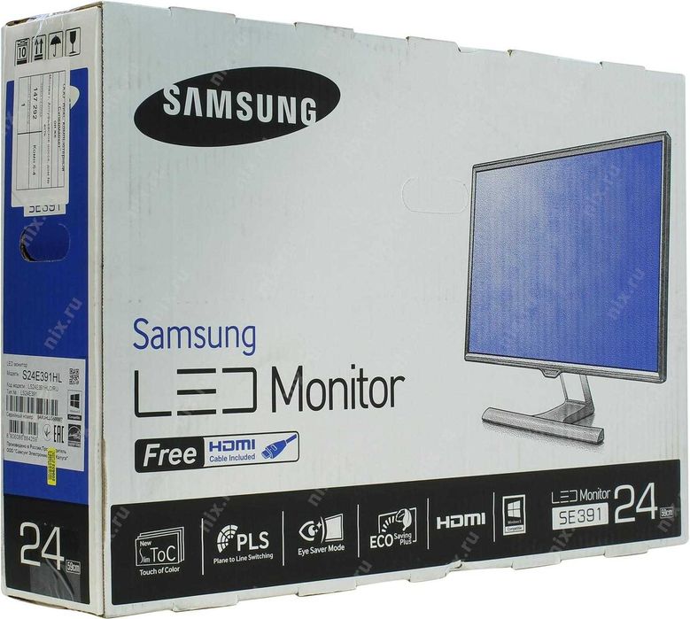 монитор samsung s24e391hl 1920х1080(идеал,обмен)