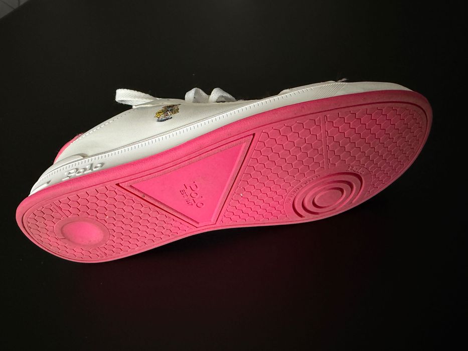 Dla dziewczynki piękne Polo Ralph Lauren trampki 32 21,5 cm