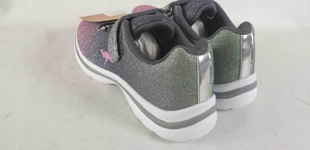 BUTY KANGAROOS nowe   różowe szare   Kangashine Ev II snakersy 38