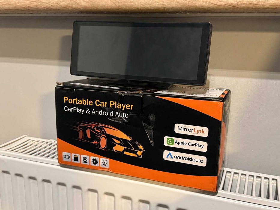 Uniwersalny ekran samochodowy 10" CarPlay Android Auto kamera cofania