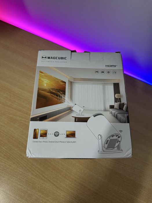 Projektor multimedialny HD HY300 PRO LED 1280x720 z Wi-Fi i głośnikiem 5W