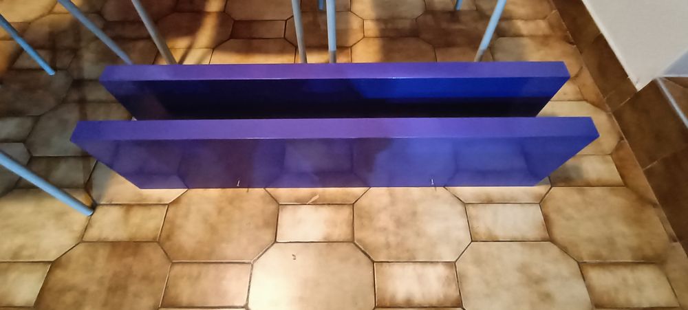 Conjunto 2 prateleiras + 4 cadeiras