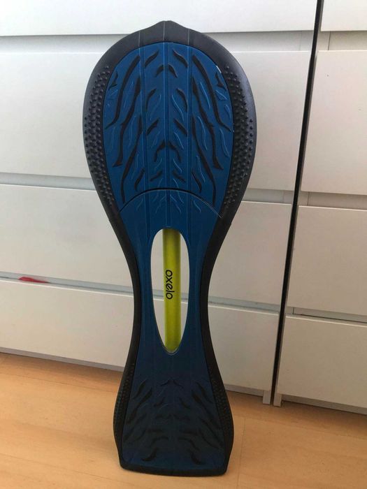 Deskorolka waveboard Oxelo niebieski stan bardzo dobry