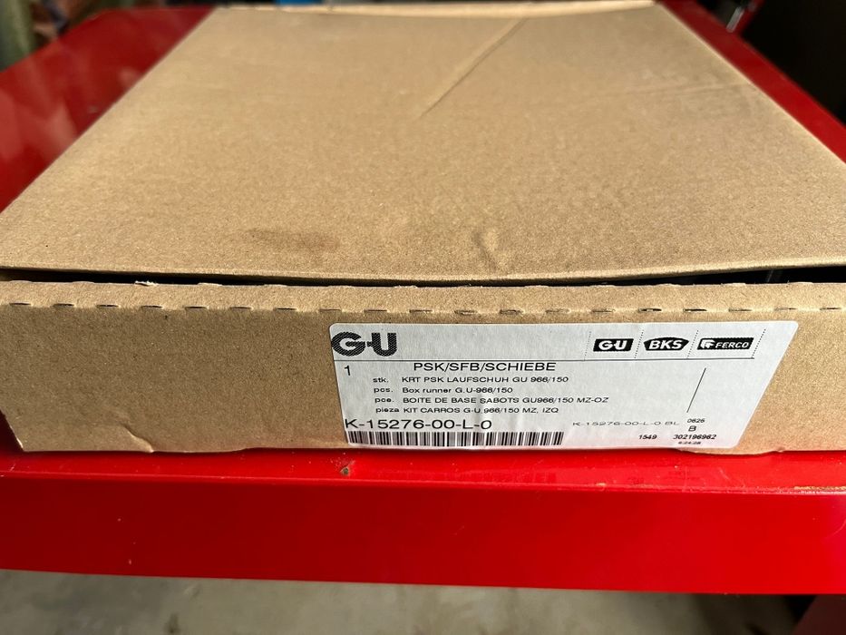 Wózki do drzwi tarsowych przesuwnych G-U