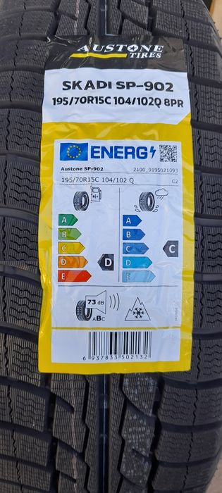 195 70 R15 104/102 Q C Austone SP902 zima  komplet para nowe opony