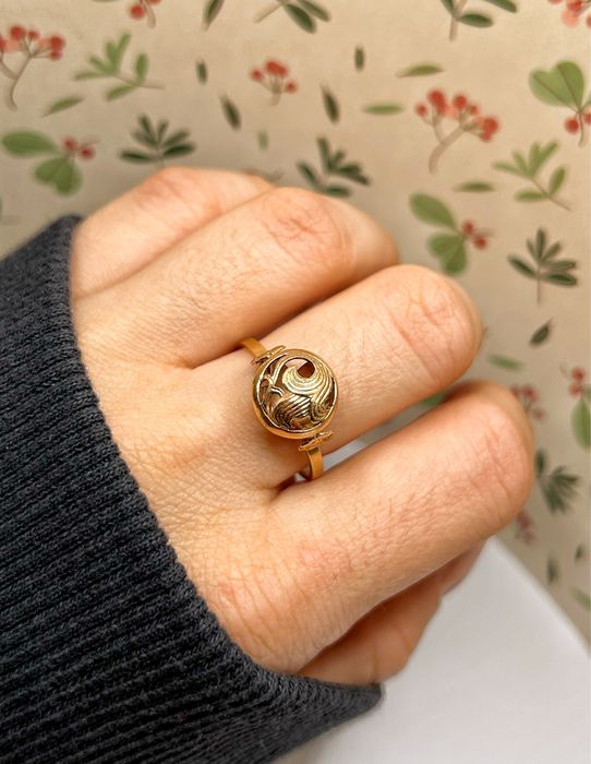 Pierscionek Warmet 585