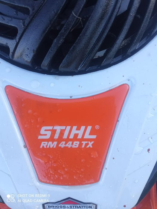 Kosiarka spalinowa do trawy Stihl Rm 448 Tx 4.5 Km z Napędem Wysyłka
