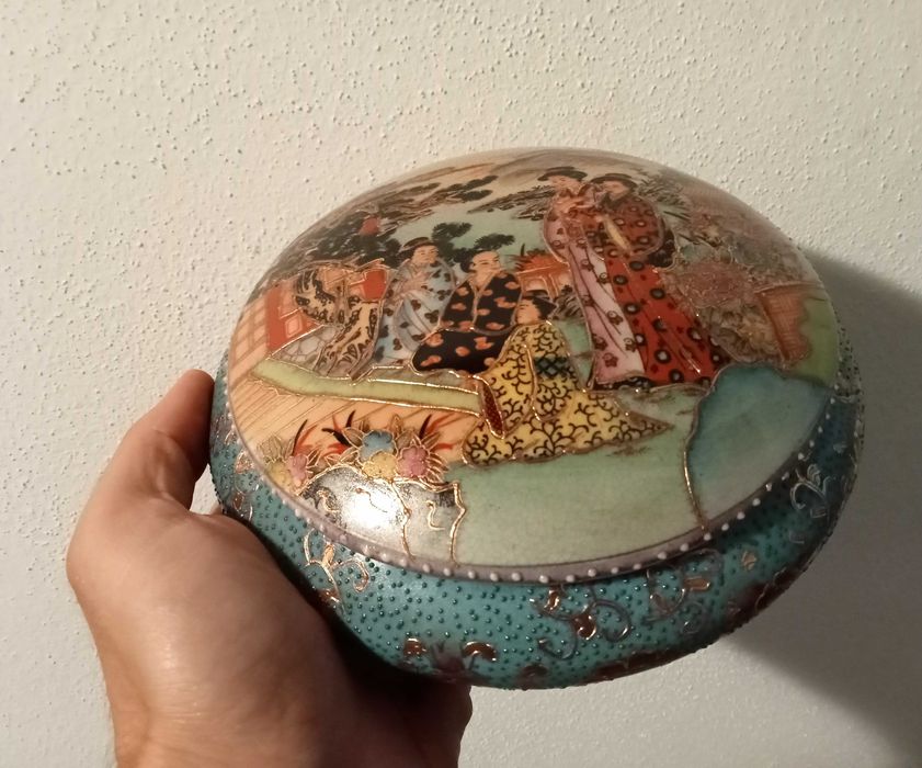 Guarda joias - motivos chineses