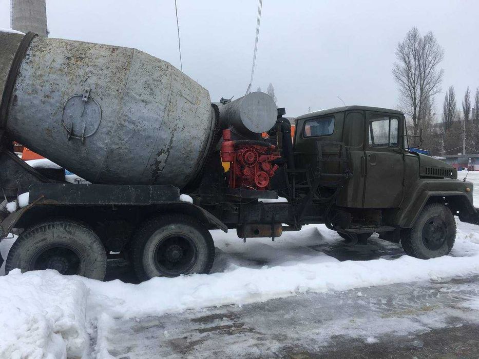 Продається автобетонозмішувач КрАЗ 260В (1990), двигун 14.9 л