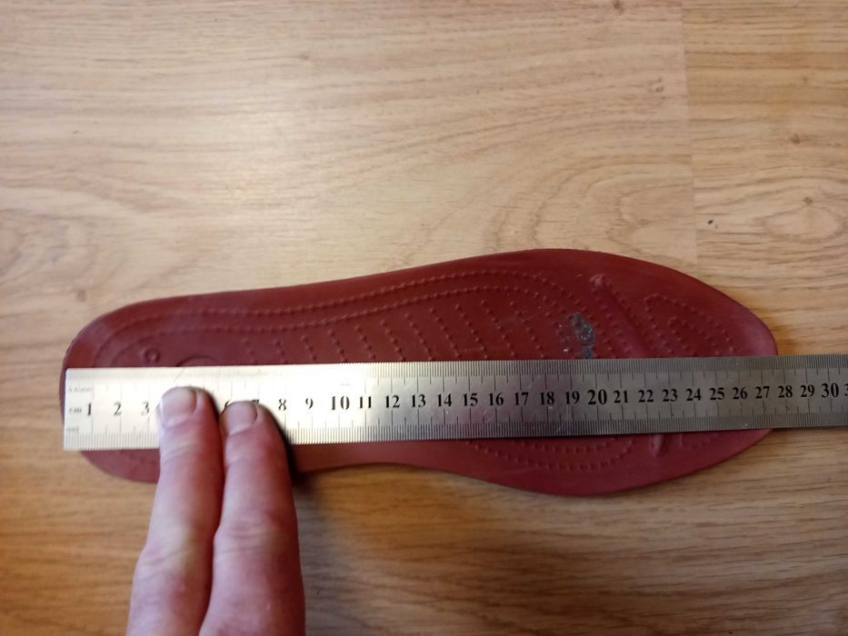 Мужские кожаные летние мокасины crocs 43 p.