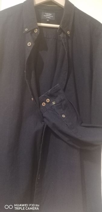 Camisa de homem em ganga