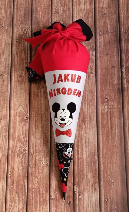 Tyta róg obfitości dla pierwszoklasisty handmade
