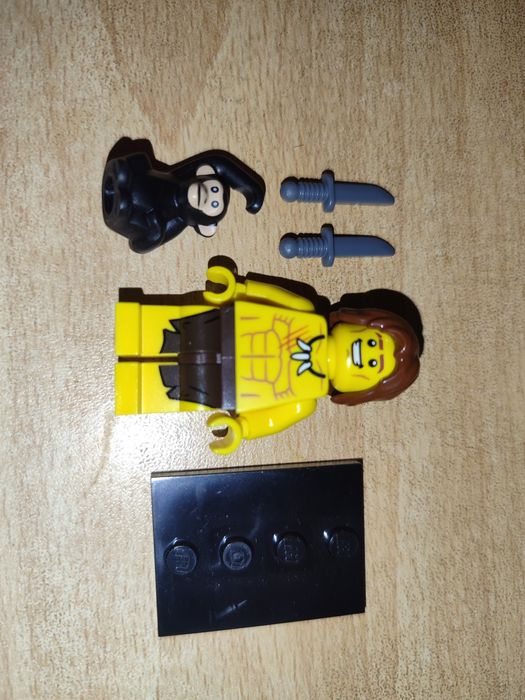 Lego figurka col106 Jungle Boy Minifig 8831 seria 7
