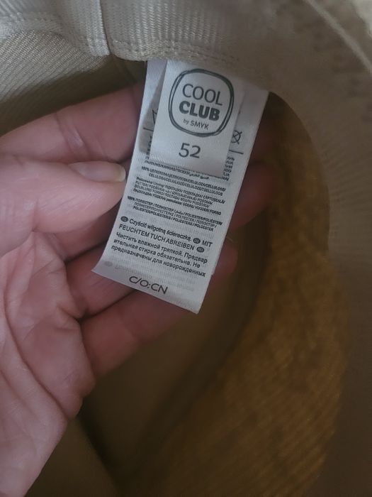Kapelusz dziecięcy rozm. 52 Smyk