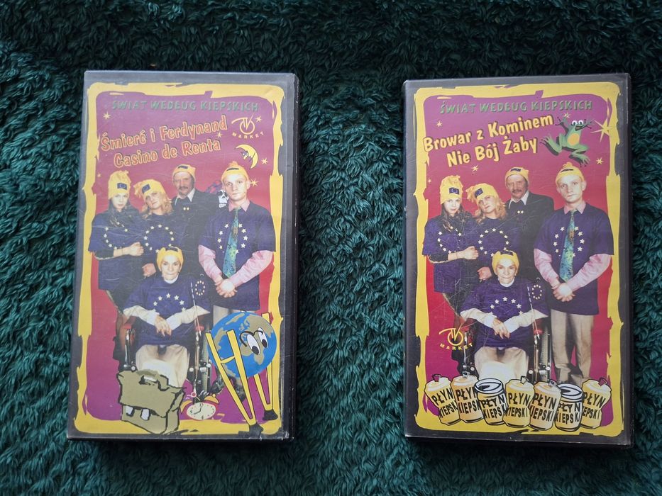 Kasety VHS ,Świat Według Kepskich"