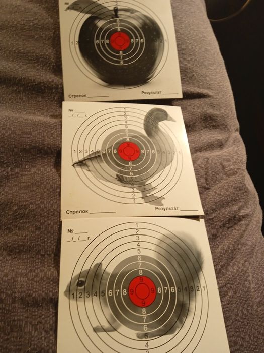 Мишени для стрельбы. 50шт 120грн.(15 видов)14х14см