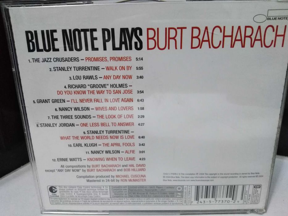 Cd Blue Note Plays Burt Bacharach