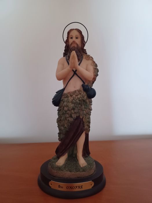 Santo Onofre em Marfinite - 22cm430935124445112325