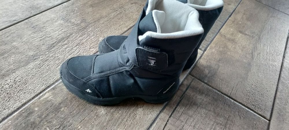 Quechua śniegowce buty zimowe chłopięce 34