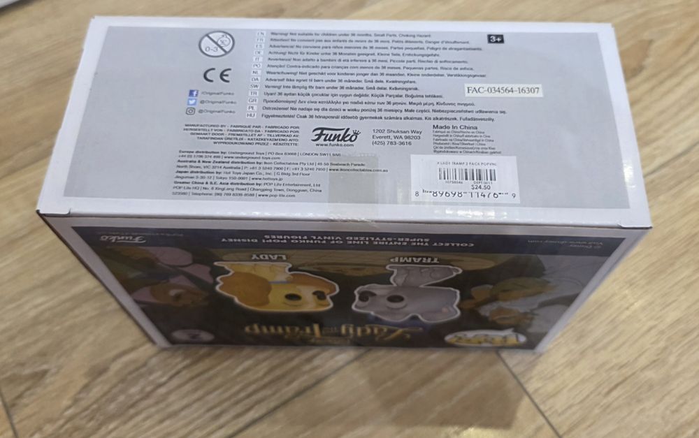 Figurka Funko Pop, Lady & Tramp, Disney